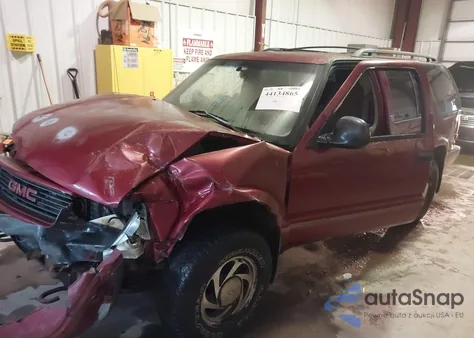 1998 GMC Jimmy Sls z USA, uszkodzony, nr VIN 1GKDT13W8W2532502